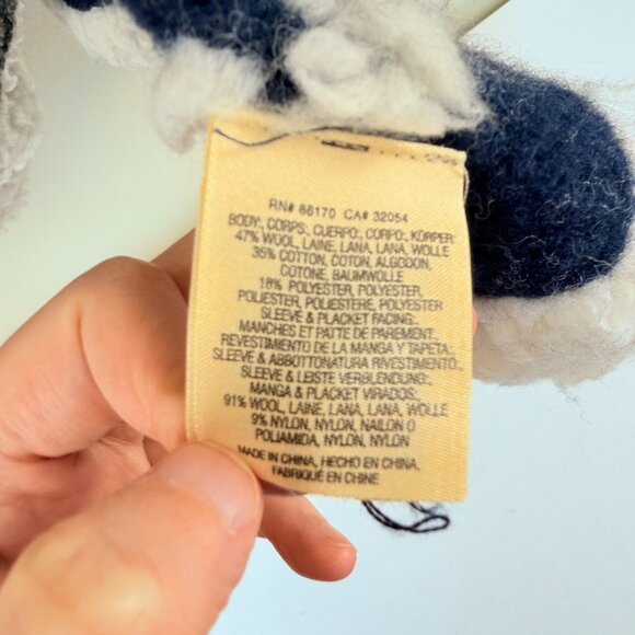 NWT Anthropologie Sleeping on Snow First Snow Wool Blend Sweater Cardigan M - Picture 14 of 15